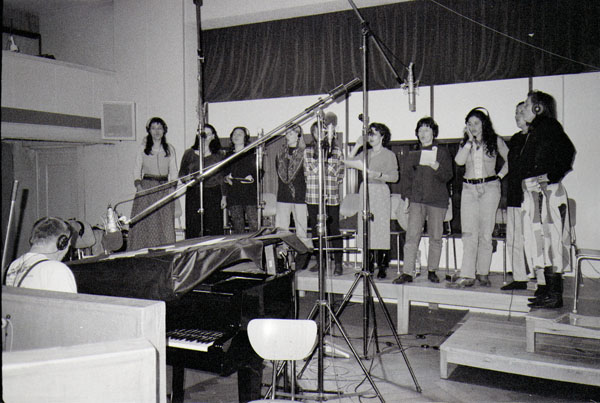  Im Studio Für das erste Album 